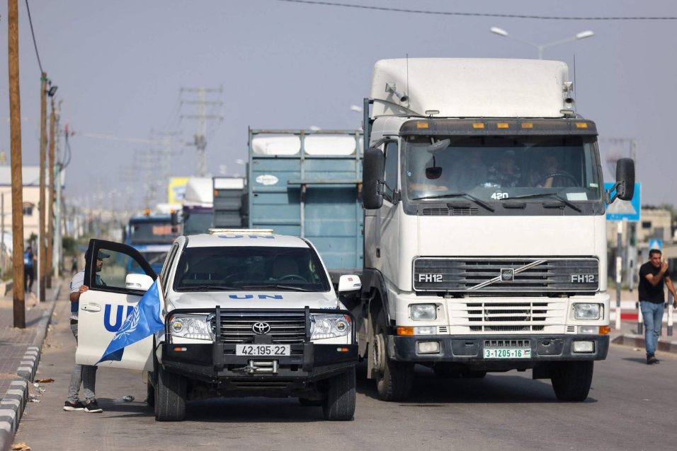 (إسرائيل) تمنع إرسال قوافل غذائية تابعة لوكالة “أونروا” إلى شمال غزة