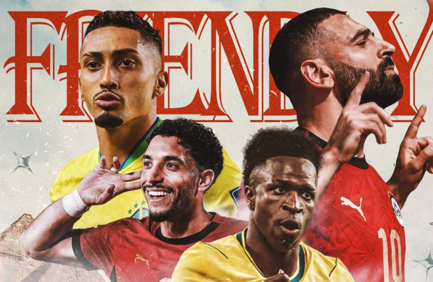 القنوات المجانية الناقلة لمباراة مصر والبرازيل الودية استعدادا لكأس العالم 2026