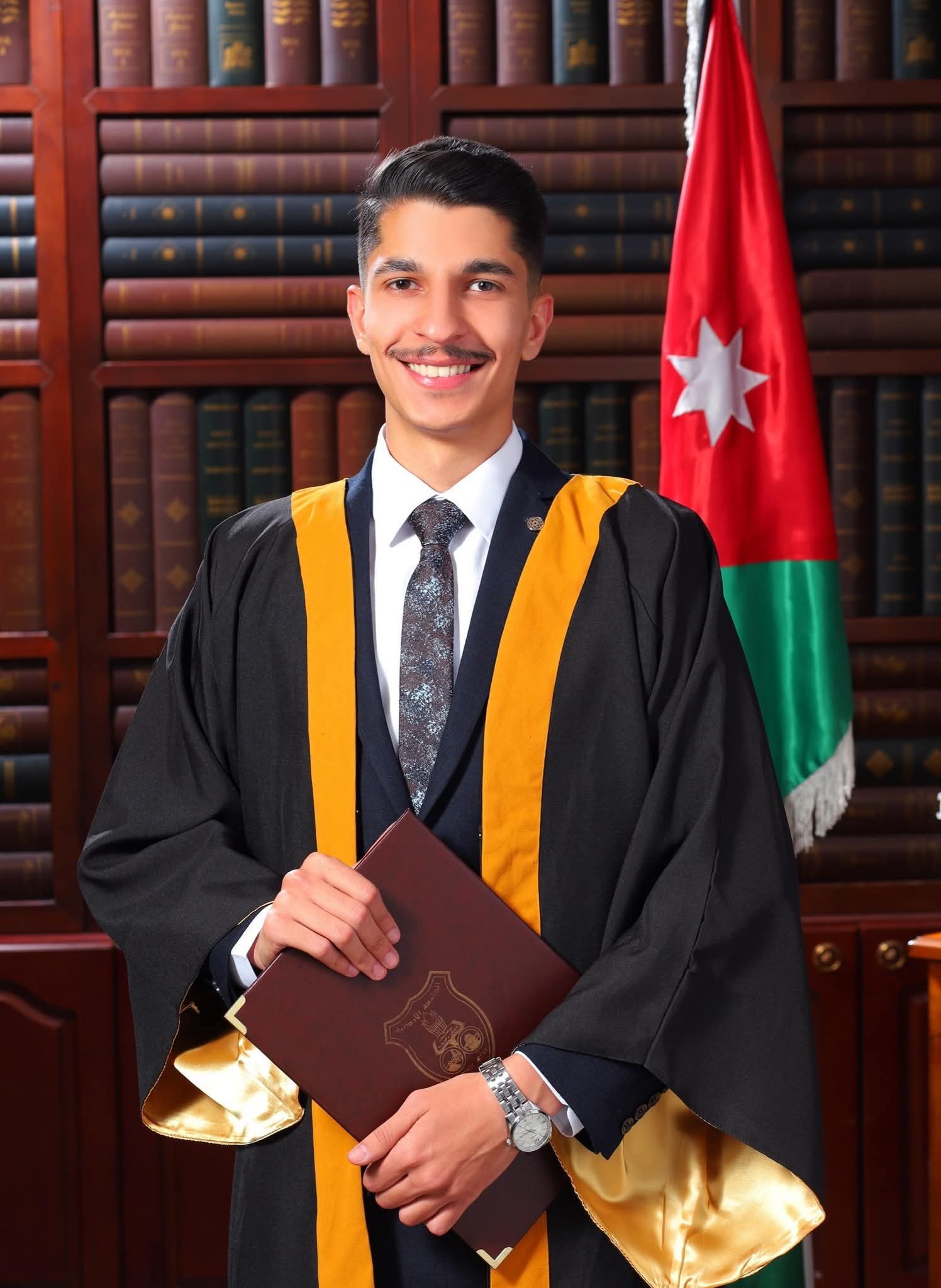 المهندس ايمن وائل القاروط ..  مبارك التخرج