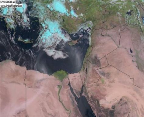 المملكة على موعد مع مُنخفض جوي ''نادر'' يحمل الأمطار والغبار