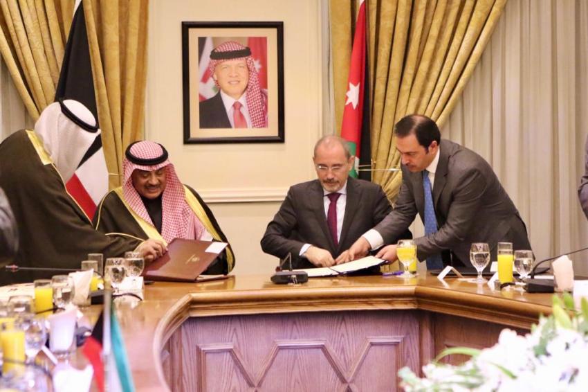 توقيع (14) اتفاقية ومذكرة تفاهم بين الأردن والكويت واتفاقية منحة بقيمة 6 مليون دولار أمريكي