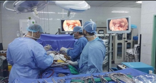 اجراء اول عملية قلب مفتوح بالمنظار في مستشفى الجامعة الاردنية