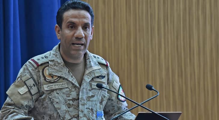 "التحالف": دمرنا 136 هدفاً عسكرياً في مناطق سيطرة الميليشيا الحوثية الإرهابية  