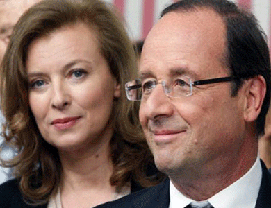 الرئيس الفرنسي يعلن انفصاله عن السيدة الأولى