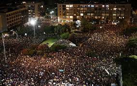  تواصل الاحتجاجات في كيان الاحتلال ضد حكومة نتنياهو للأسبوع الـ12