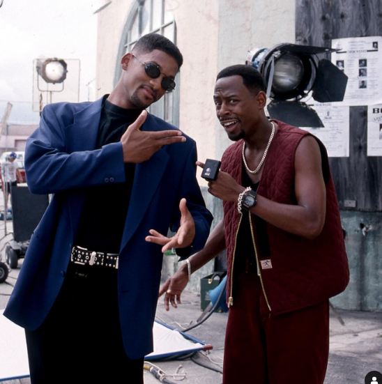 بصور من الكواليس ..  ويل سميث يحتفل بالذكرى الـ30 لأول جزء في سلسلة Bad Boys