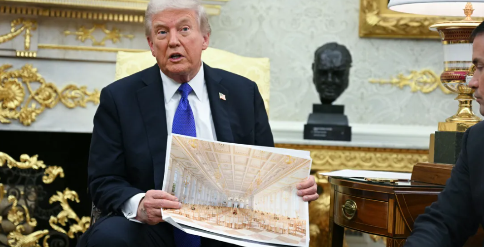 ترامب: قاعة احتفالات البيت الأبيض ستكون "الأعظم في العالم"