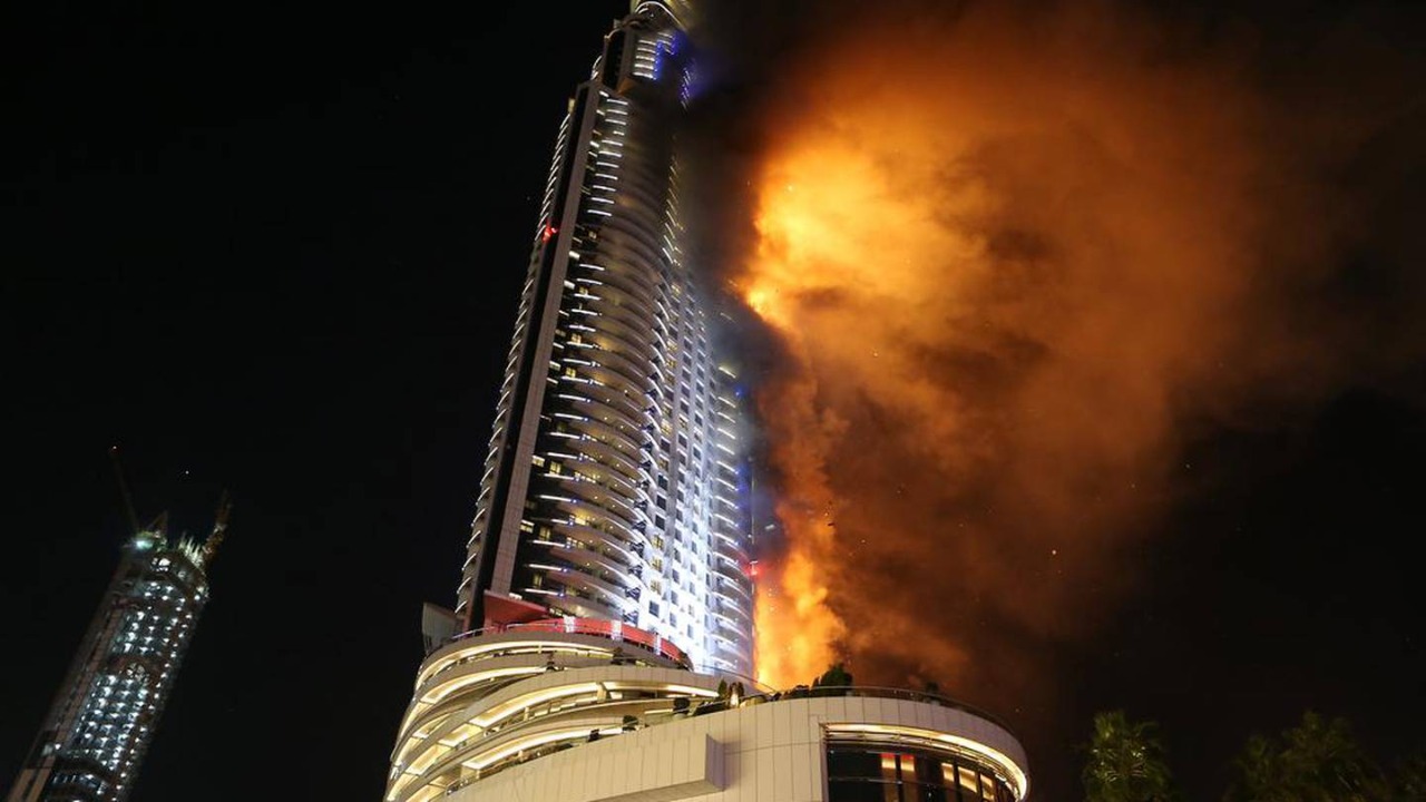 شركة التأمين تخسر مطالبة بـ 1.25 مليار في حريق "العنوان في دبي"