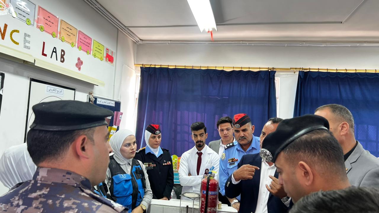 يوم طبي مجاني في مدرسة خولة بنت الأزور بتنظيم طلبة كلية التمريض في جامعة مؤتة