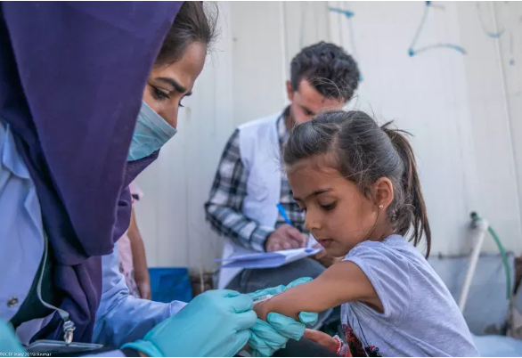 العراق ..  تلقيح أكثر من 7 ملايين طفل ضد الحصبة المختلطة