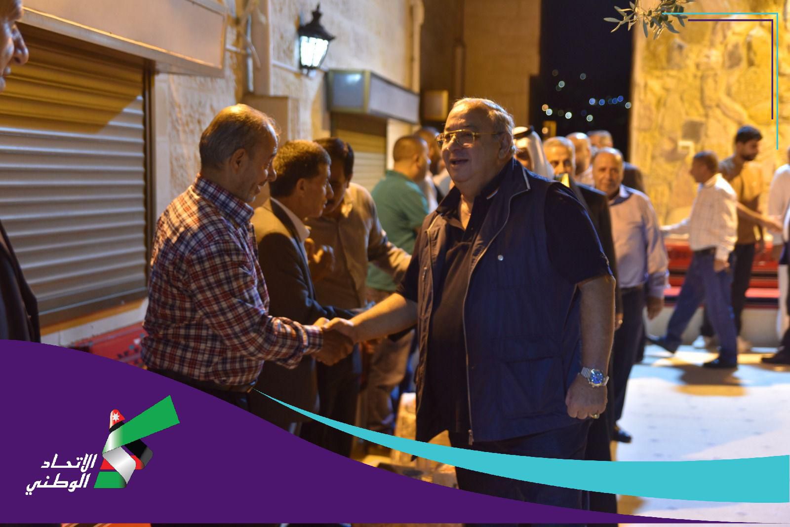 تيار حزب الإتحاد الوطني يلتقي وجهاء البلقاء .. صور