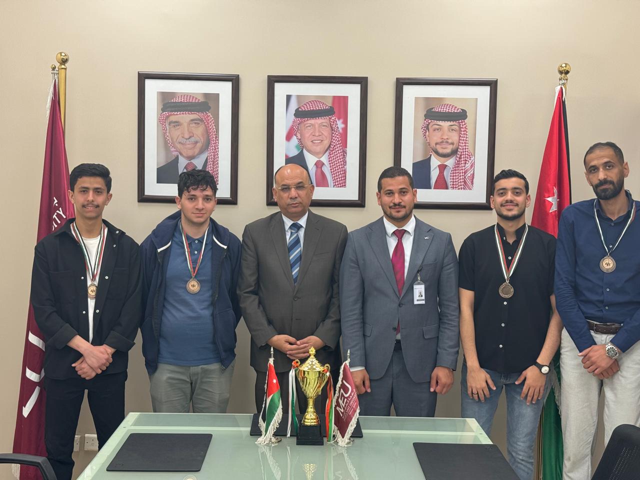 "الشرق الأوسط" تحرز المركز الثالث في بطولة سمو ولي العهد للشطرنج