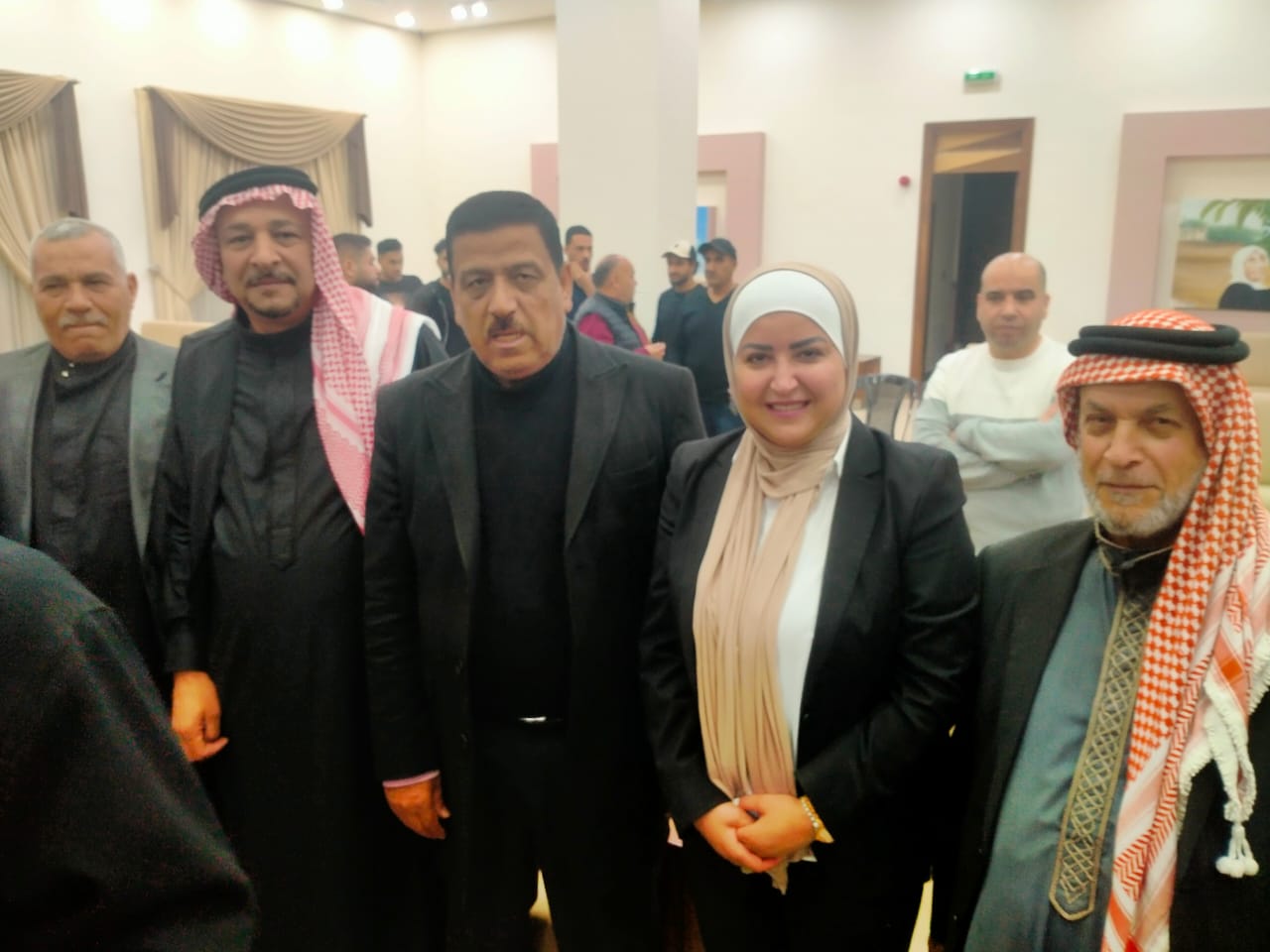 النائب ميادة شريم تترأس جاهة  صلح عشائري بين ال الحجاوي وال جالودي وال ابو عرَّة