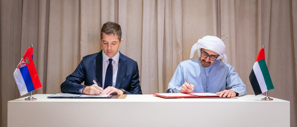 الإمارات وصربيا توقعان مذكرة تفاهم حول المشاورات السياسية