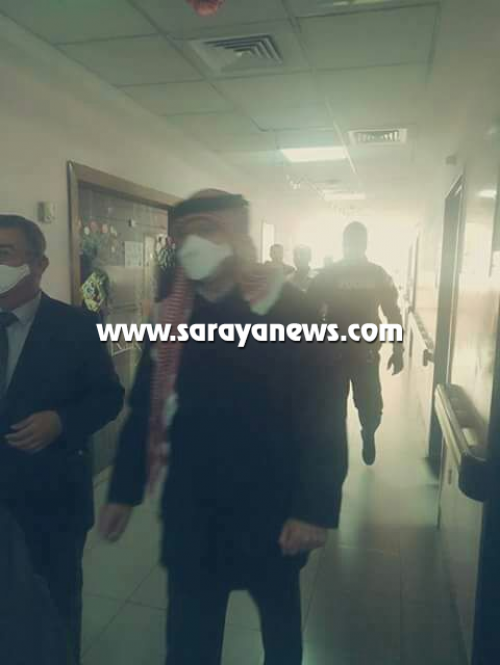  وزير الصحة يصل للجفر بعد تفشي فيروس أنفلونزا الخنازير فيها 