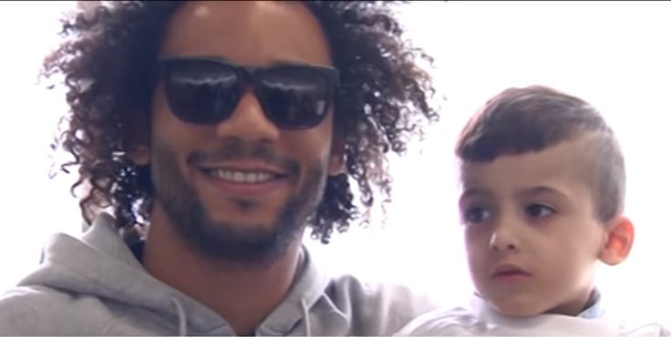 بالفيديو .. ريال مدريد يستقبل الطفل الفلسطيني الدوابشة
