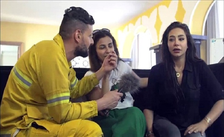 لجين عمران لرامز جلال: والله عيب - فيديو