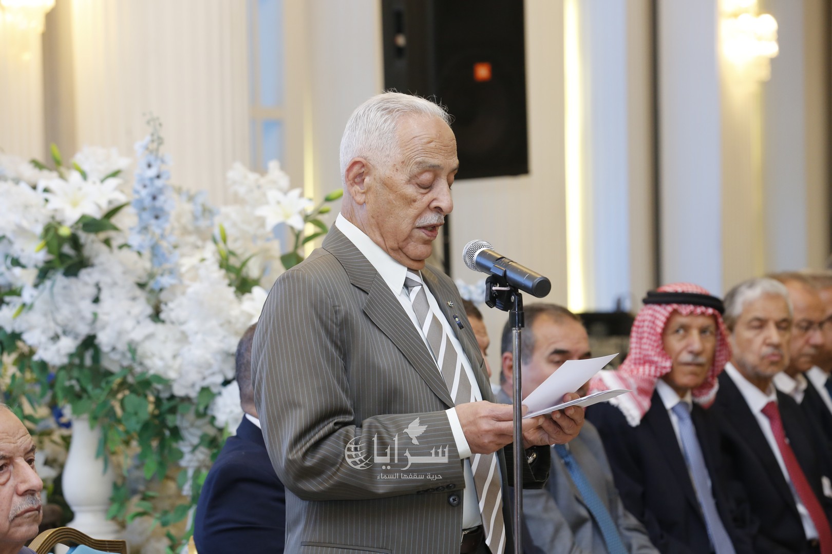 معالي يوسف العيسوي طلب وتوفيق كريشان أعطى ..  النسور والمنصور نسايب فيديو و صور 