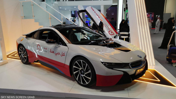بالصور  ..  الأولى من نوعها ..  دبي تكشف عن السيارة الجيومكانية  
