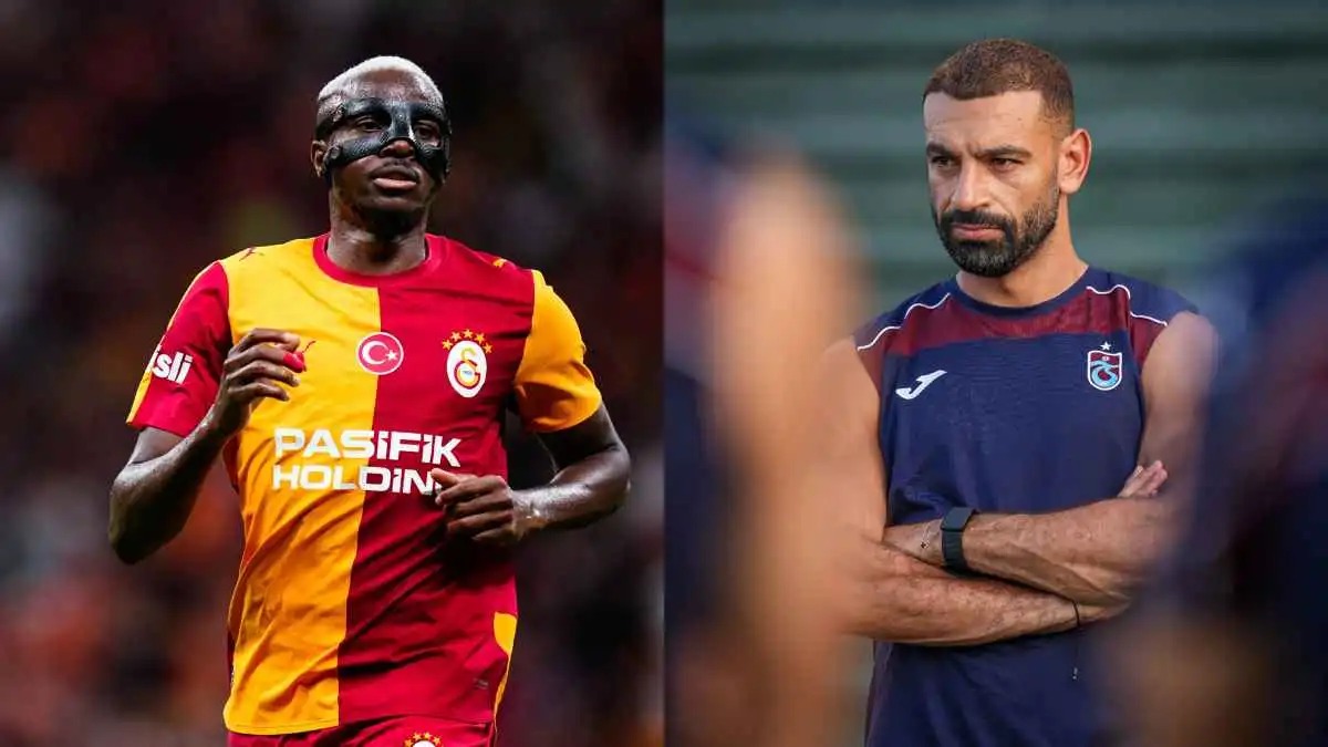 أول 5 أرقام قياسية تنتظر محمد صلاح وفيكتور أوسيمين في الدوري التركي  