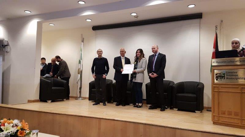 جامعة البترا تفوز بالمركز الثاني في جائزة مشاريع التخرج لنقابة المهندسين