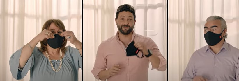بالصور و الفيديو  ..  مصر توقف إعلان كمامات سبب جدلاً واسعا في البلاد
