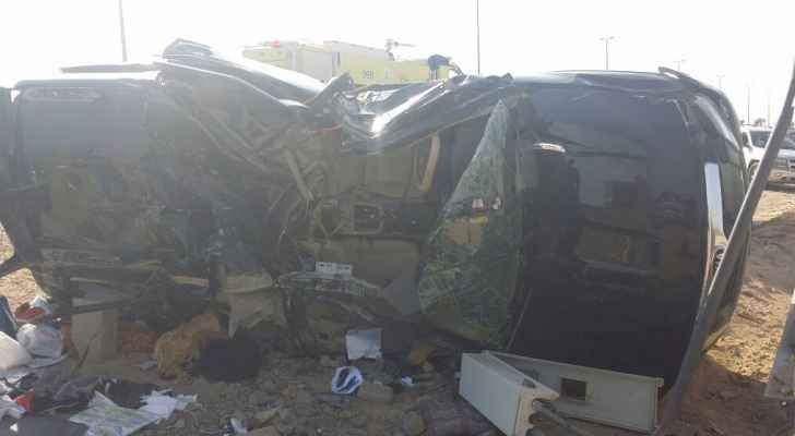 فاجعة مروعة ..  وفاة أفراد من عائلة أردنية أثناء عودتها من السعودية لقضاء إجازة العيد