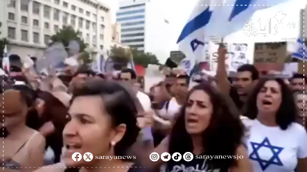 بالفيديو ..  مظاهرات في "إسرائيل" تحت شعار "أسفين يا إيران" تثير الجدل على مواقع التواصل