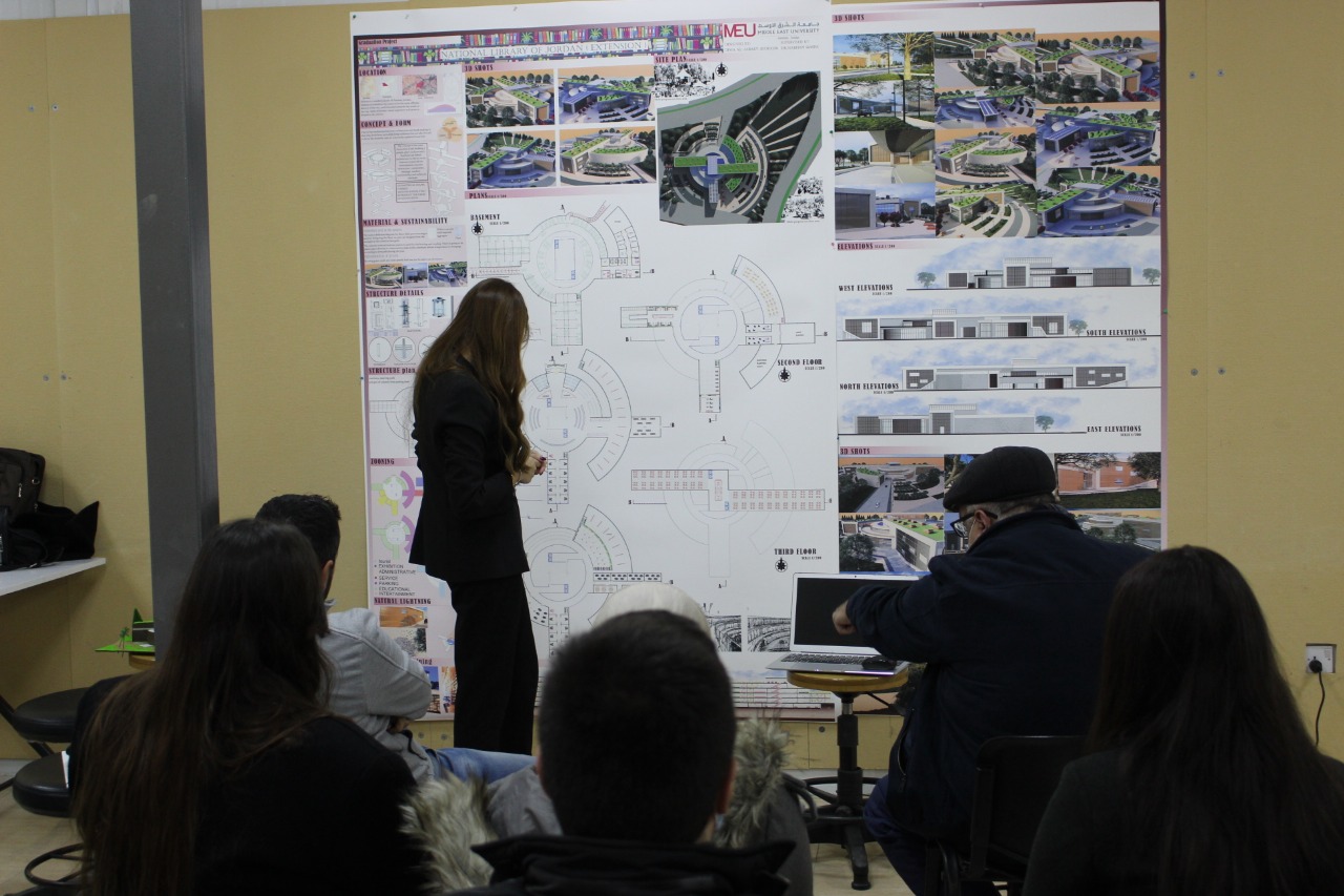 مشاريع تخرج "العمارة والتصميم" في جامعة الشرق الأوسط تلقى استحسانًا من النقاد والجمهور