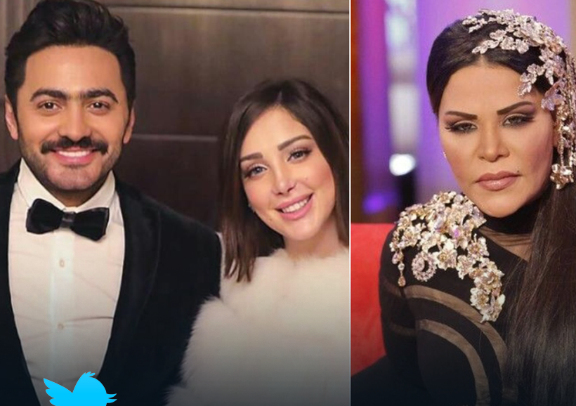 أحلام تحذر تامر حسنى: "لو ما رجعتوش هاجى مصر وأصالحكم"