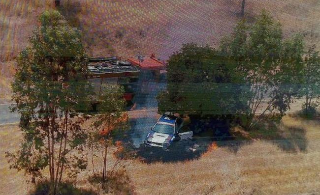 تفاصيل اشتعال النيران حول سيارة متسابق في "الرمان الدولي"