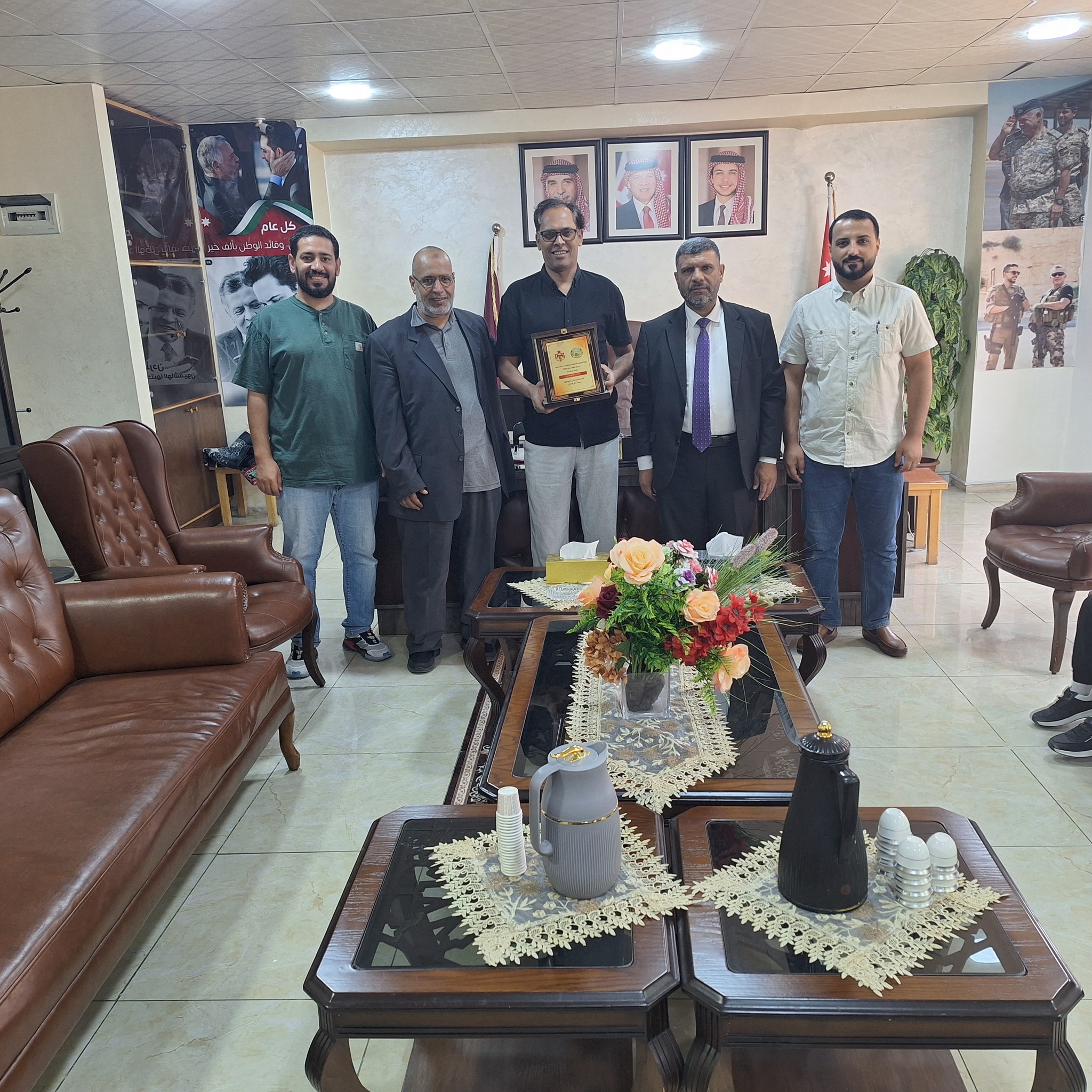 تكريم الناشط الاجتماعي خالد الحنيطي لشجاعته في واقعة مسجد أبو علندا وحمايته للمصلين - صور 