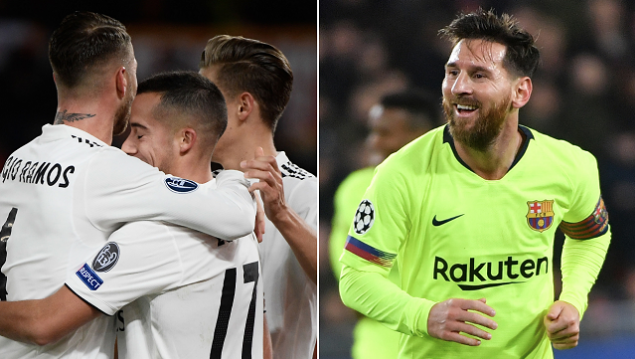 خصوم ريال مدريد و برشلونة المحتملين في دور 16 حتى الآن