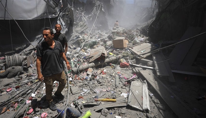 إسرائيل تقصف 150 هدفاً في غزة