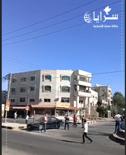 بالفيديو ..  إخلاء عمارة سكنية في إربد بعد بلاغ عن تصدعات وتشققات 