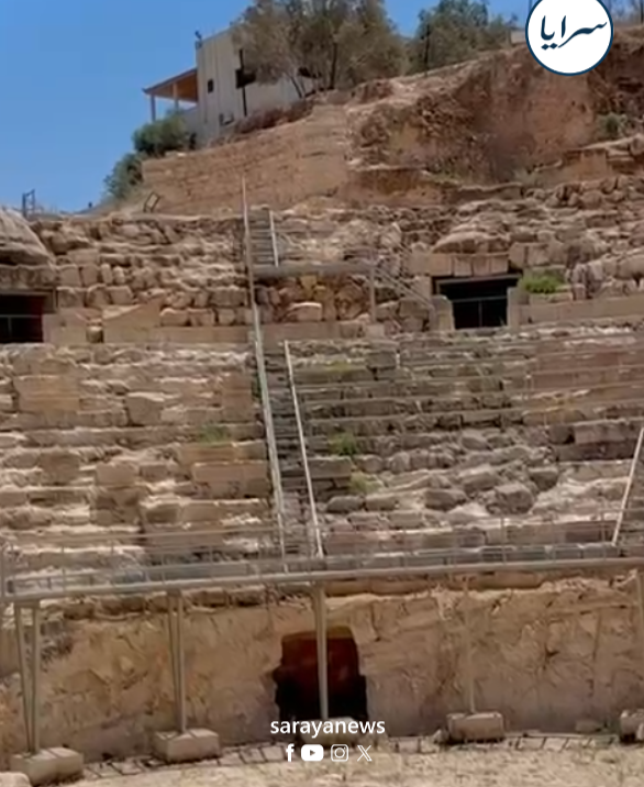 بالفيديو ..  غياب وزارة السياحة عن المواقع الأثرية في بلدة بيت رأس بإربد