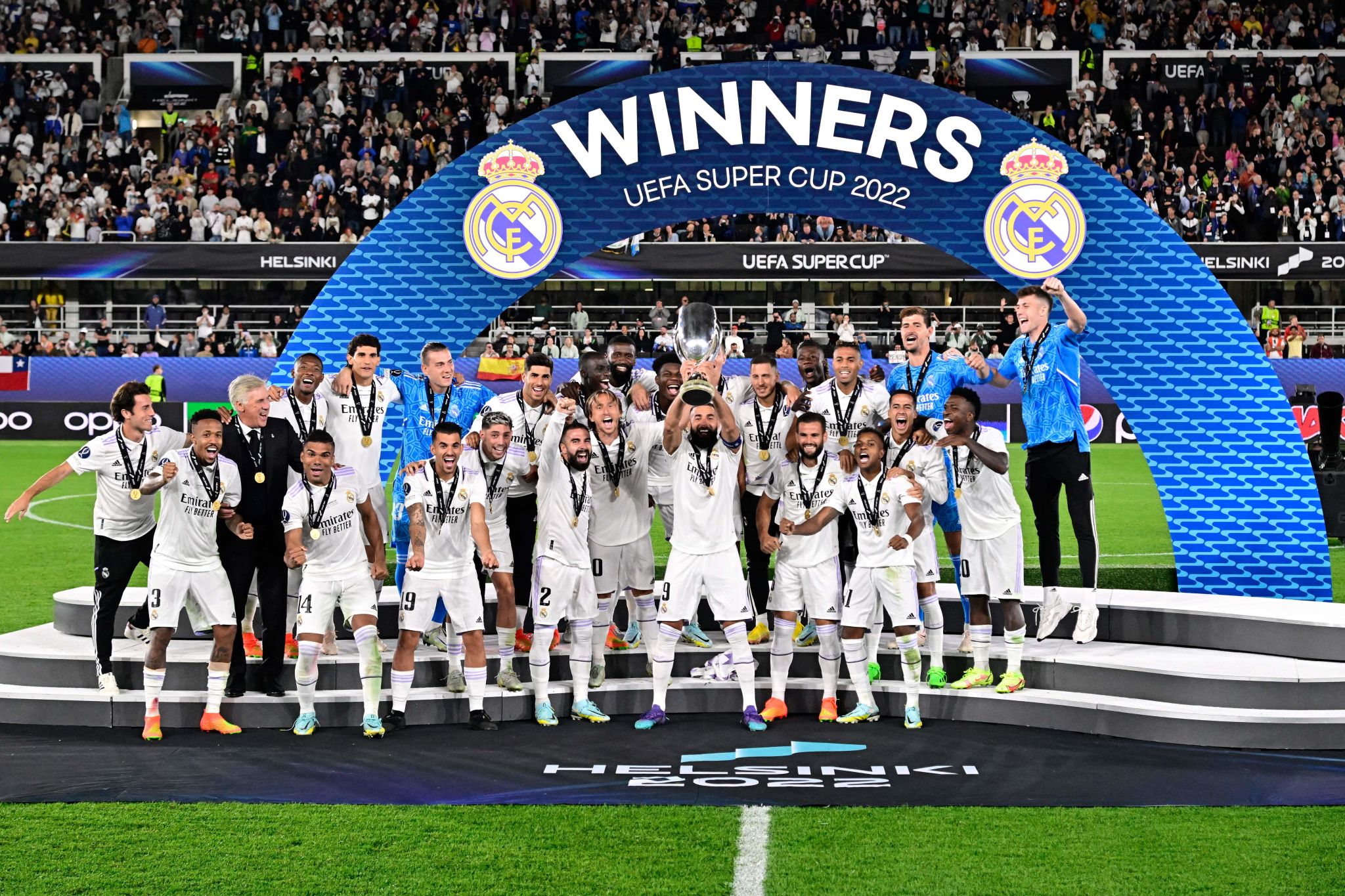  ريال مدريد بطلًا للسوبر الاوروبي