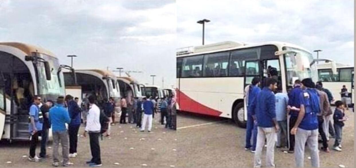 الجماهير الكويتية تسافر للأردن لحضور مباراة منتخبها مع النشامى 