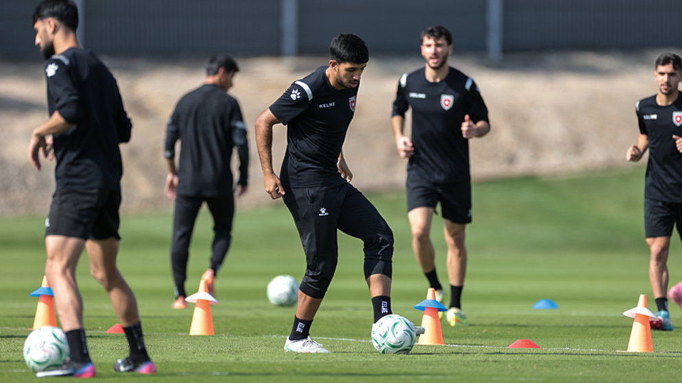 المنتخب الوطني ت23 ينهي تحضيراته لمواجهة اليابان بربع نهائي كأس آسيا