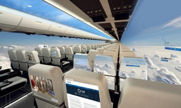 بالصور: "طائرات بدون نوافذ" ثورة جديدة في عالم الطيران