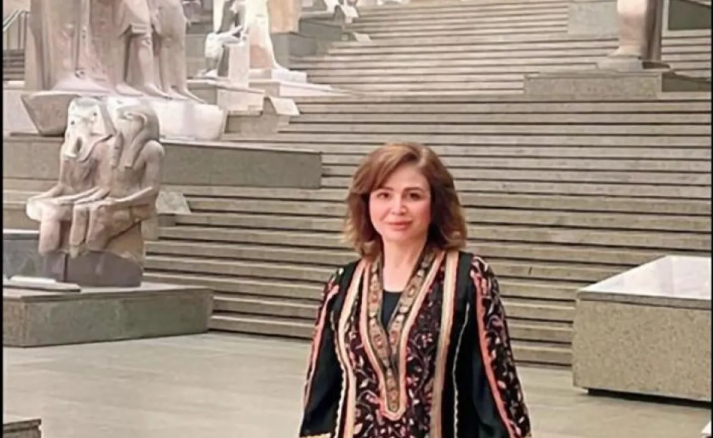 إلهام شاهين من داخل المتحف المصري الكبير في رمضان: فخورة بتاريخي