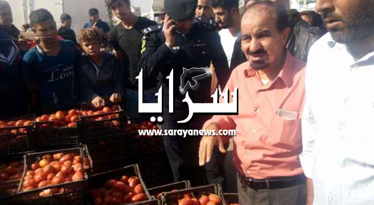 بالصور ..  اربد: اتلاف ١٠ طن من المواد الغذائية الفاسدة