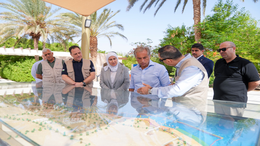 حسان يزور محمية العقبة البحرية عقب إدراجها على قائمة التراث العالمي لليونسكو