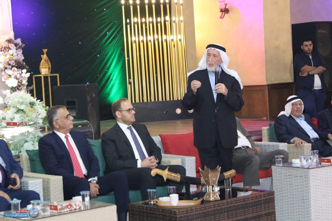 بحضور الشريف شاكر بن زيد  ..  جاهة المهندس عبدالله بني هاني - صور 