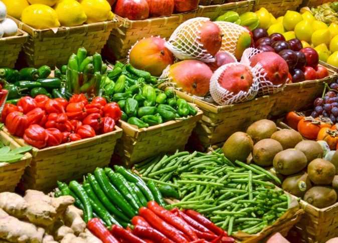 2570 طنا من الخضار والفواكه ترد السوق المركزي