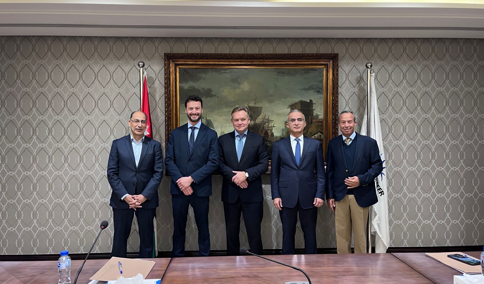 توقيع اتفاقية مجموعة المناصير ومينكس لتعدين النحاس في وادي عربا / ضانا 