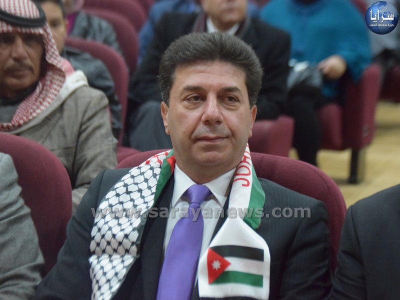 بالصور ..  المسلماني يقيم احتفال بمناسبة ميلاد الملك