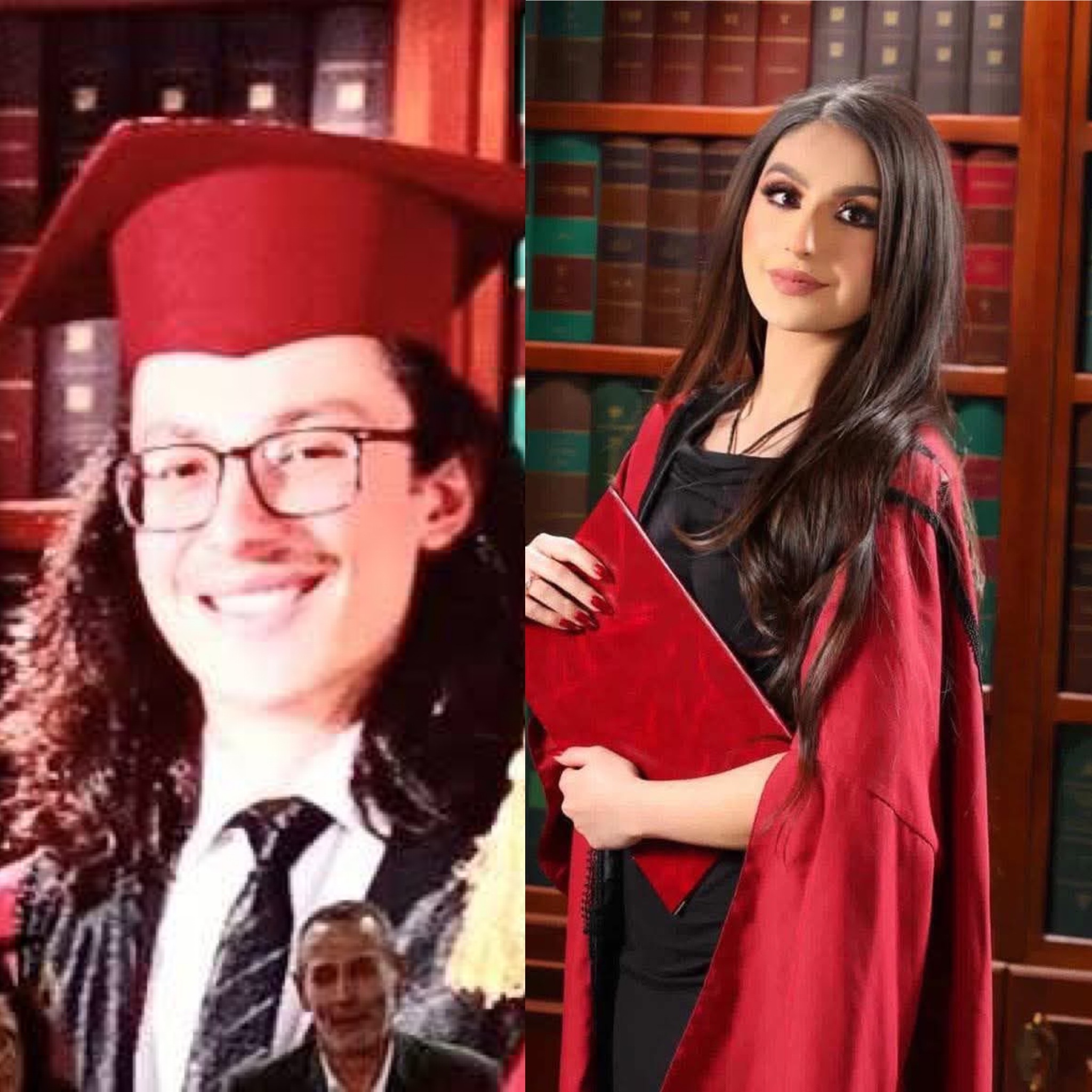 ديفيد وجوليا زريقات  .. مبارك النجاح والتفوق 