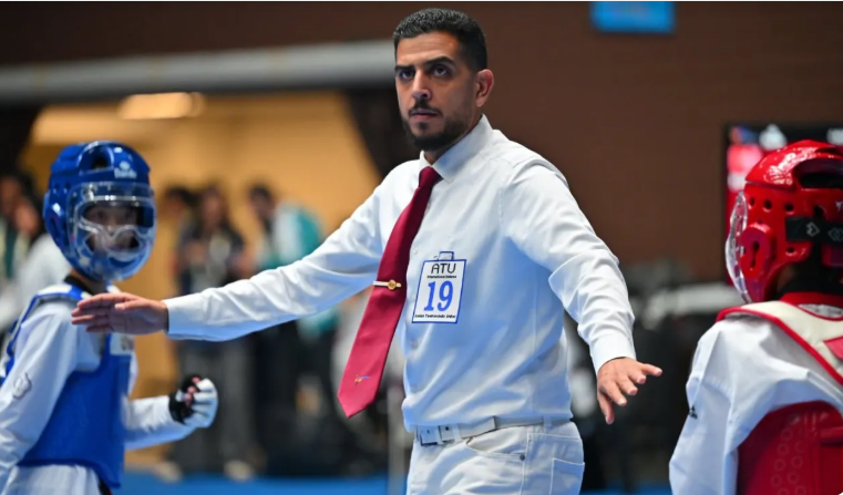 محمد عليان ..  يُشارك كحكم دولي في بطولة آسيا للتايكواندو في ماليزيا
