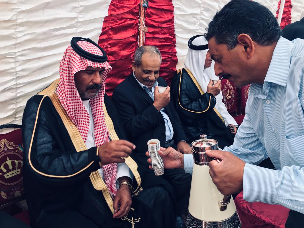 جاهة الثبيتات العمرو والنعيمات العبادي  ..  الثبيتات طلب والنعيمات أعطى (صور) 